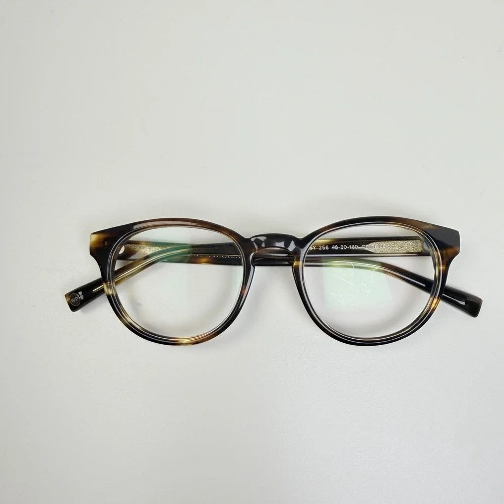 Warby Parker Percey 256 Round Eyeglass Frames 48-20-140 Tortoise